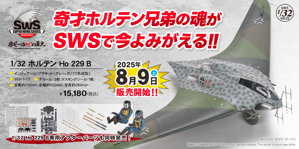 SWS 1/32 ホルテン Ho 229 B