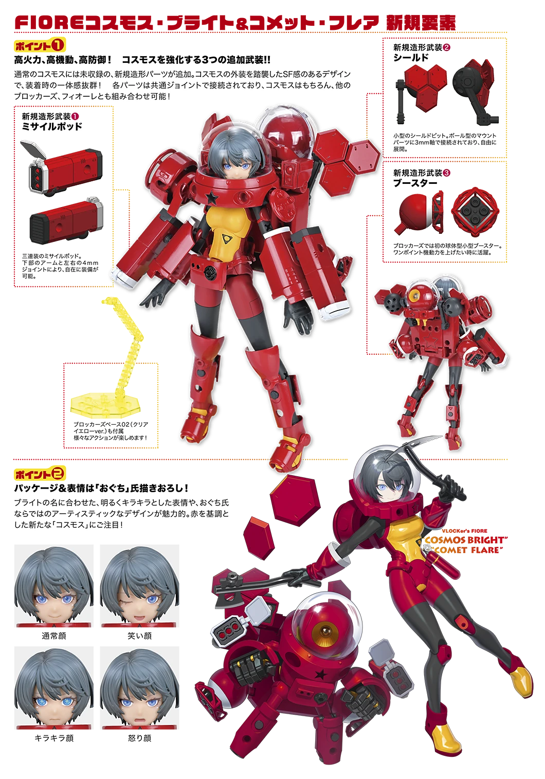 ブロッカーズFIORE コスモス・ブライト＆コメット・フレア