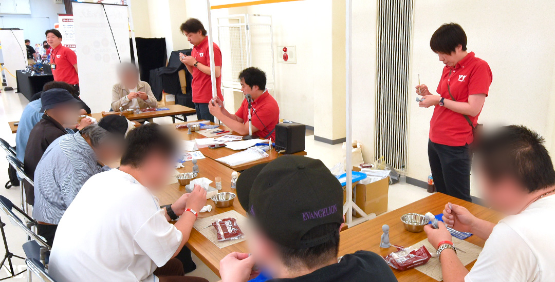 ホビーラウンド34：06_レジンキャスト実演