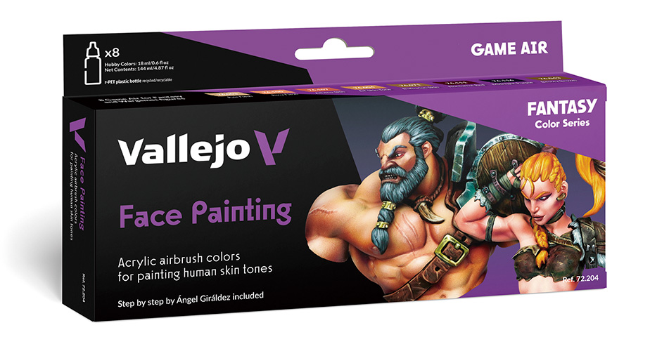 72204 フェイスペインティングセット by アンヘル・ヒラルデス