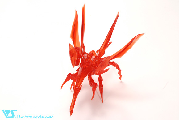 ヤシガニアーマー 「クリアレッドver.」 | ボークス公式 ホビー総合サイト