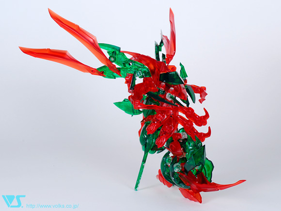 スズメバチアーマー“ドラゴンフルーツ” 「クリアグリーン＆クリア